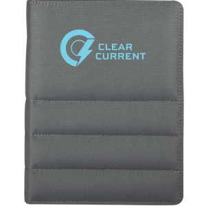 Puffer Zippered Padfolio with FSCr Recycled Paper