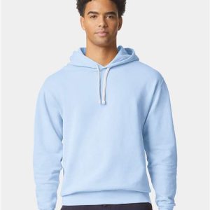 Comfort Colors Unisex Garment-Dyed Lightweight Hooded Sweatshirt