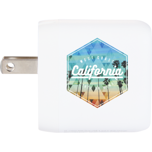 UL Listed 20W Dual USB-A and Type-C Wall Charger
