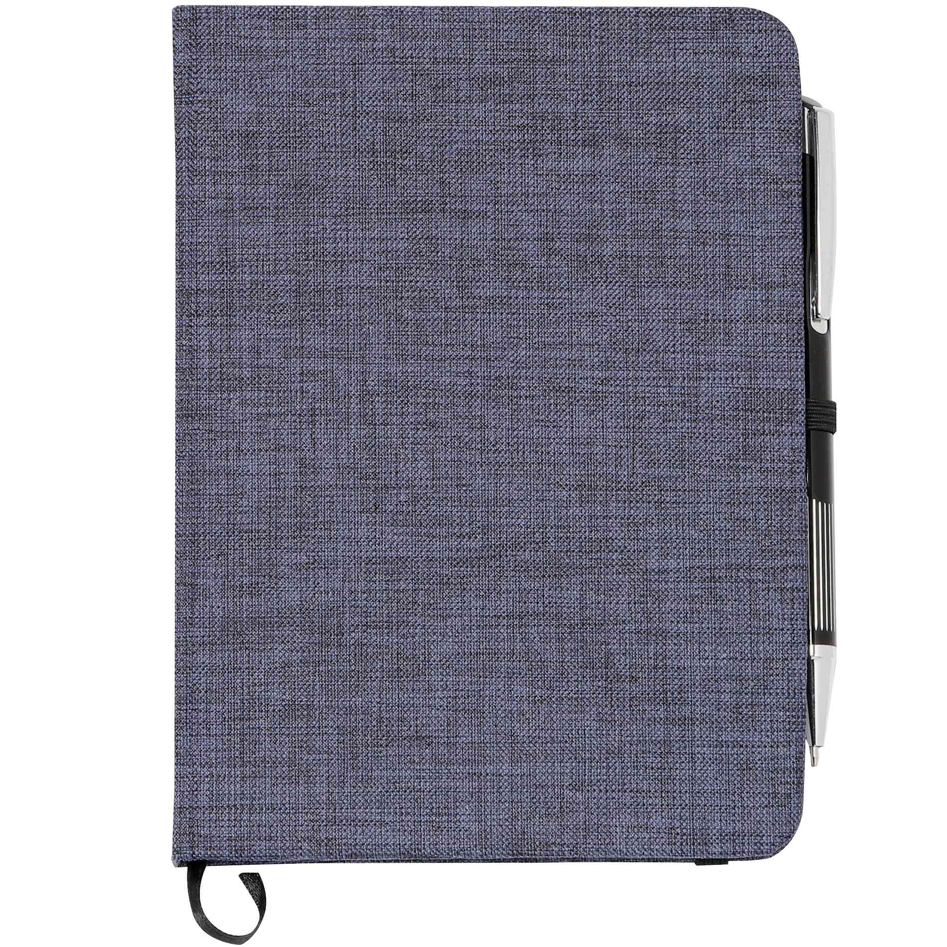 5" x 7" FSC® Mix Heathered Bound Notebook - Image 4