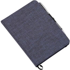 Alternative view of 5" x 7" FSC® Mix Heathered Bound Notebook