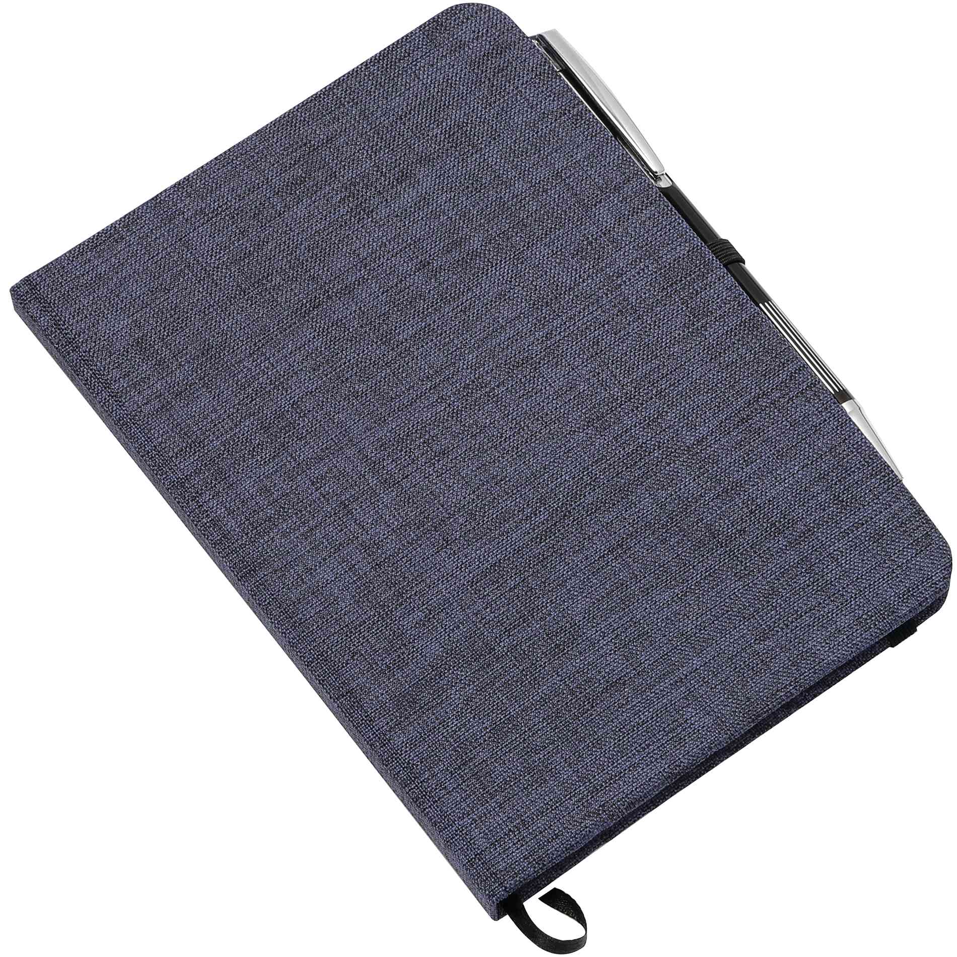 5" x 7" FSC® Mix Heathered Bound Notebook - Image 2