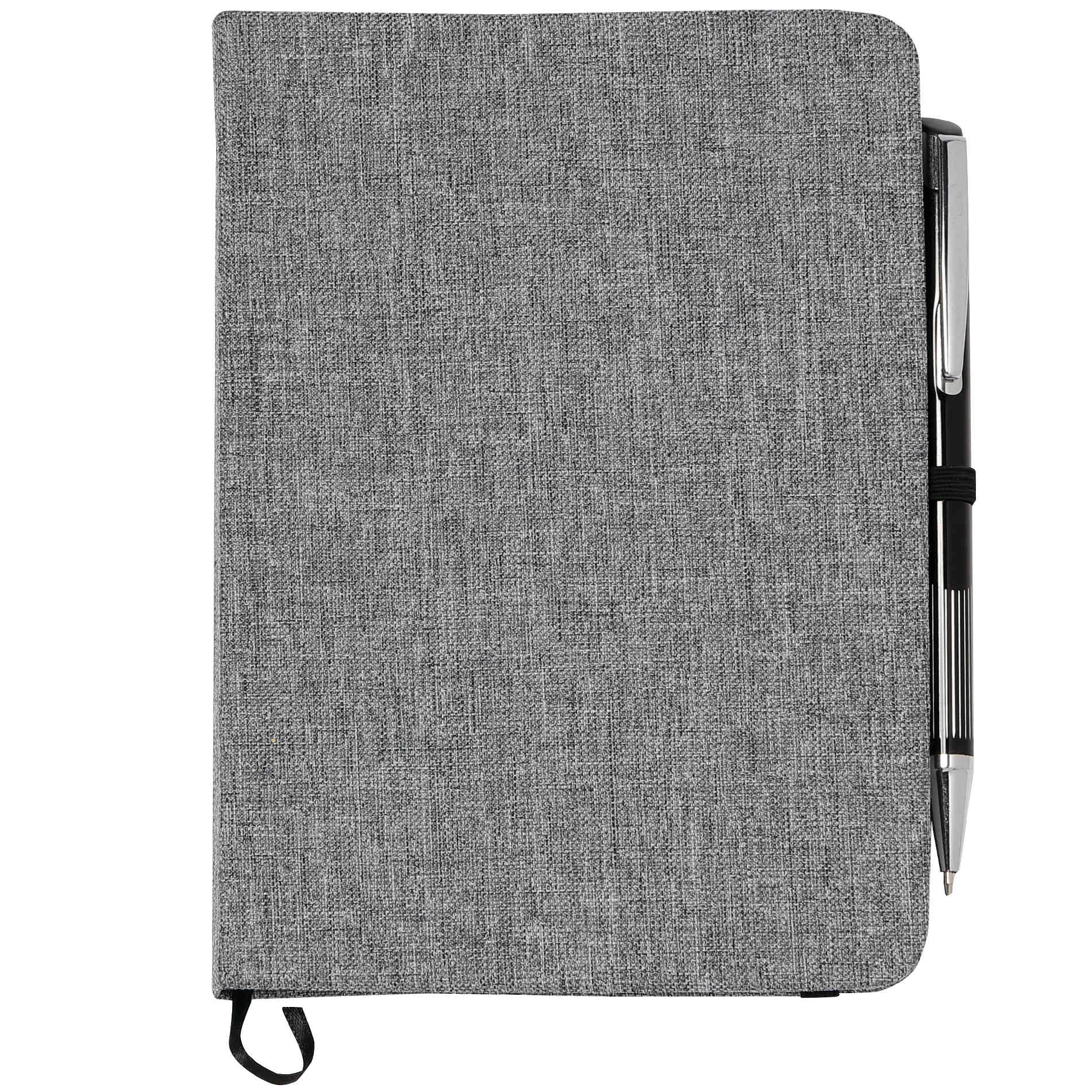 5" x 7" FSC® Mix Heathered Bound Notebook - Image 8