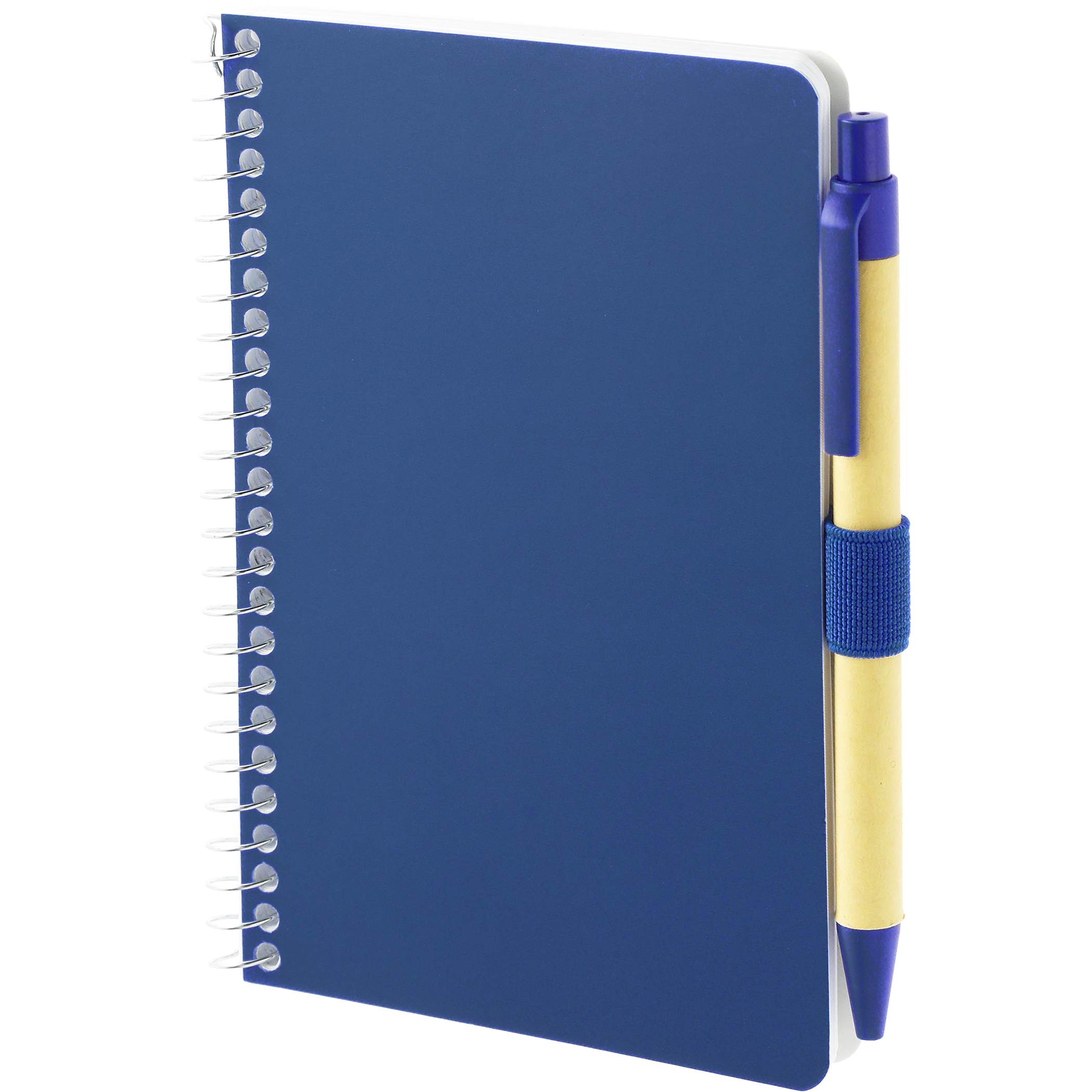 4" x 6" FSC® Mix Pocket Spiral Notebook with Pen - Image 11