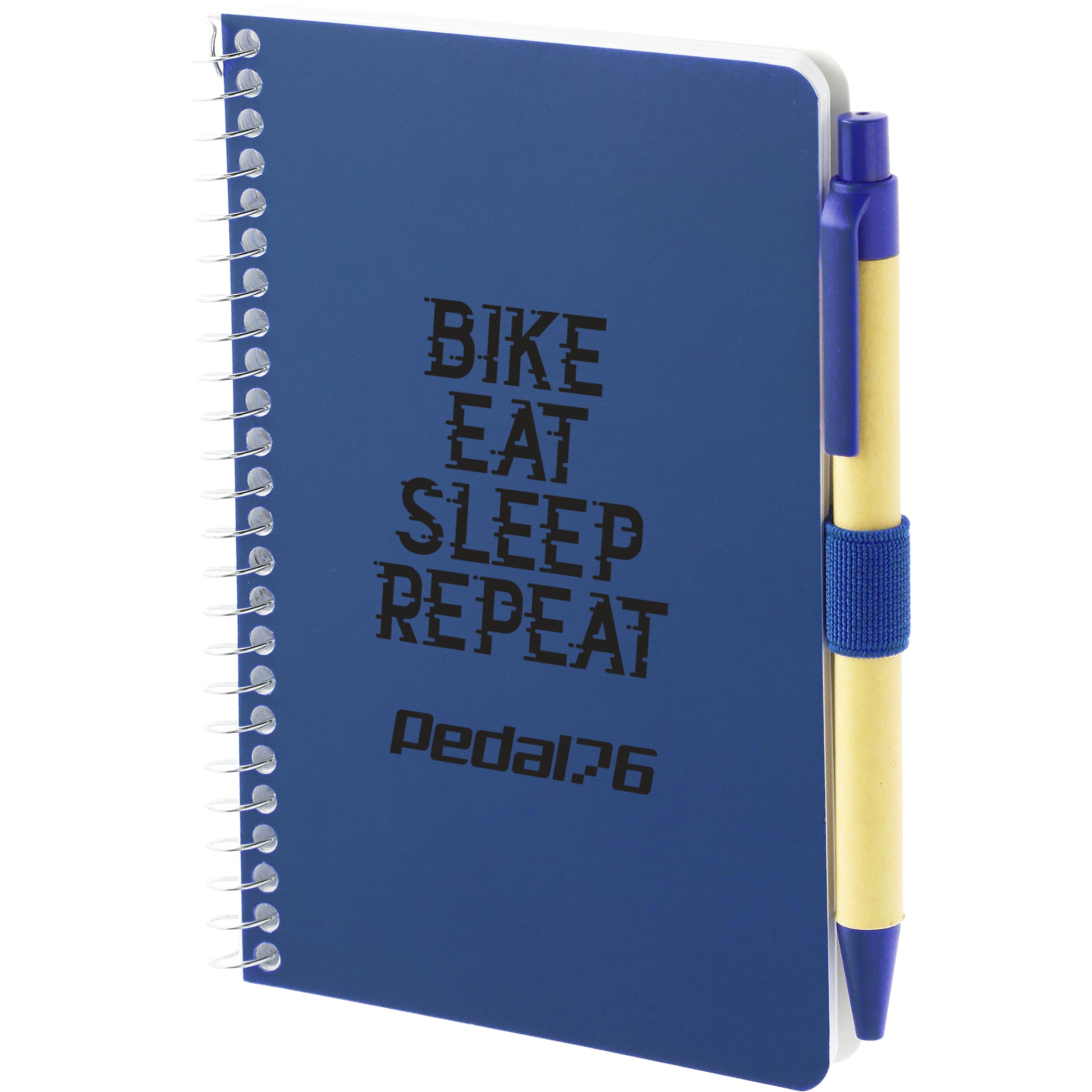 4" x 6" FSC® Mix Pocket Spiral Notebook with Pen - Image 14