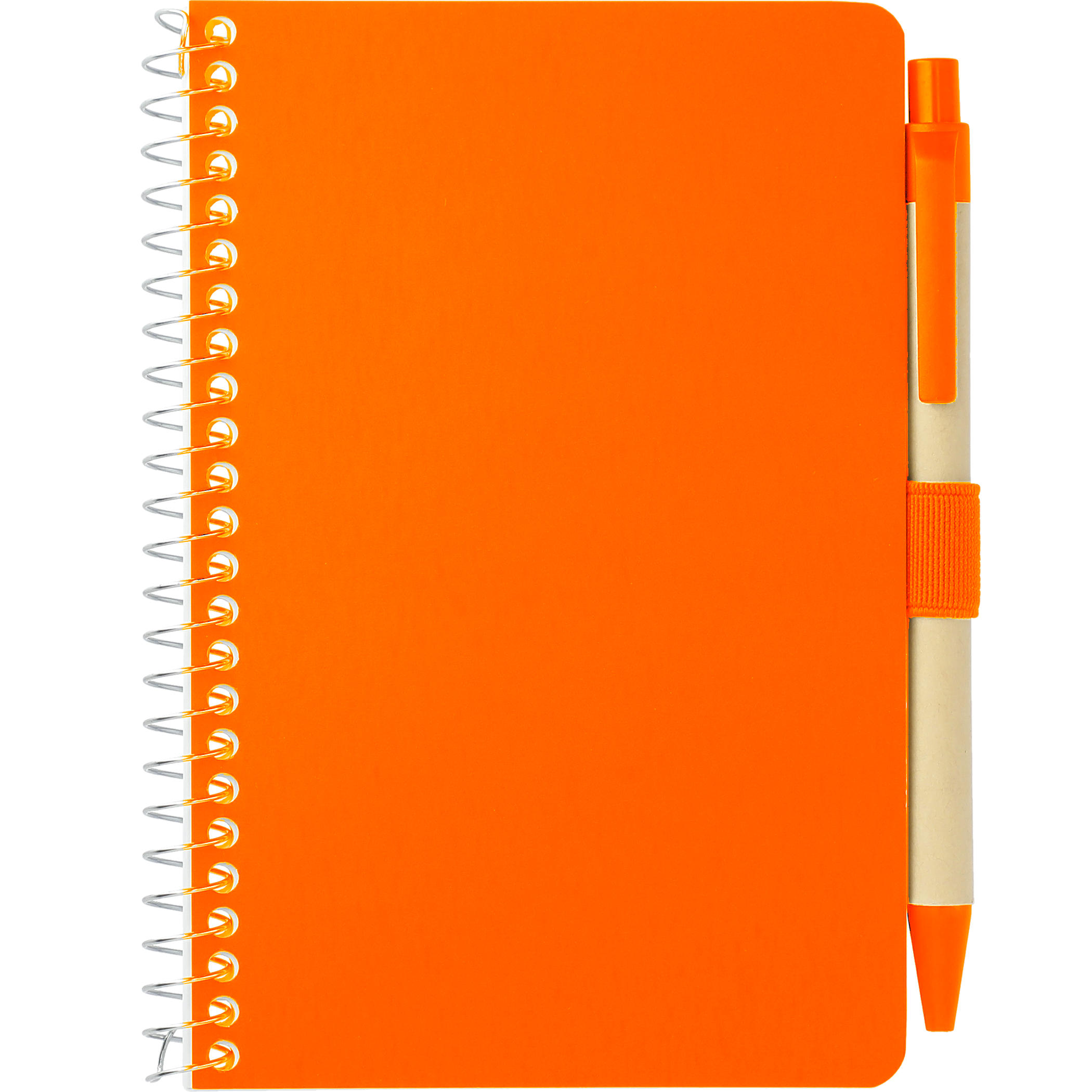 4" x 6" FSC® Mix Pocket Spiral Notebook with Pen - Image 23