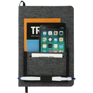 Alternative view of 5.5” x 8.5” FSC® Mix Vila RPET Bound Notebook