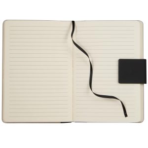Alternative view of 5.5" x 8.5" FSC® Recycled Canvas Bound Notebook